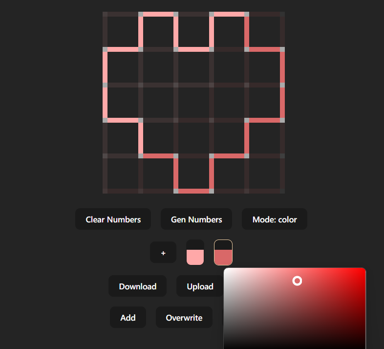 Heart example - Colors